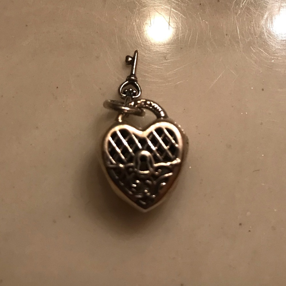 Pandora love you lock charm
